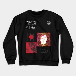 Fresh Ethic Vaporwave Crewneck Sweatshirt